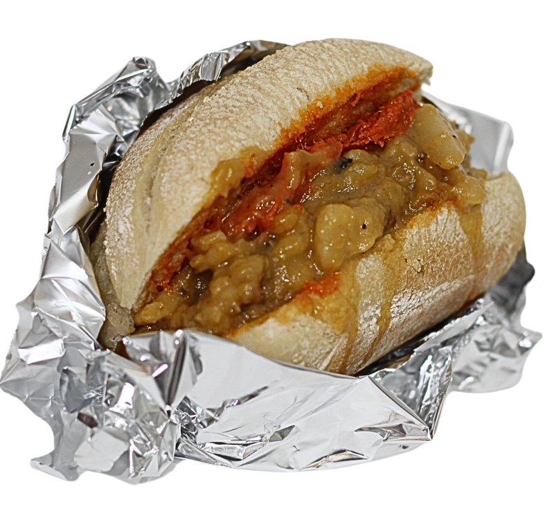 Montaditos de tortilla en Madrid, Plaza de Colón, 1